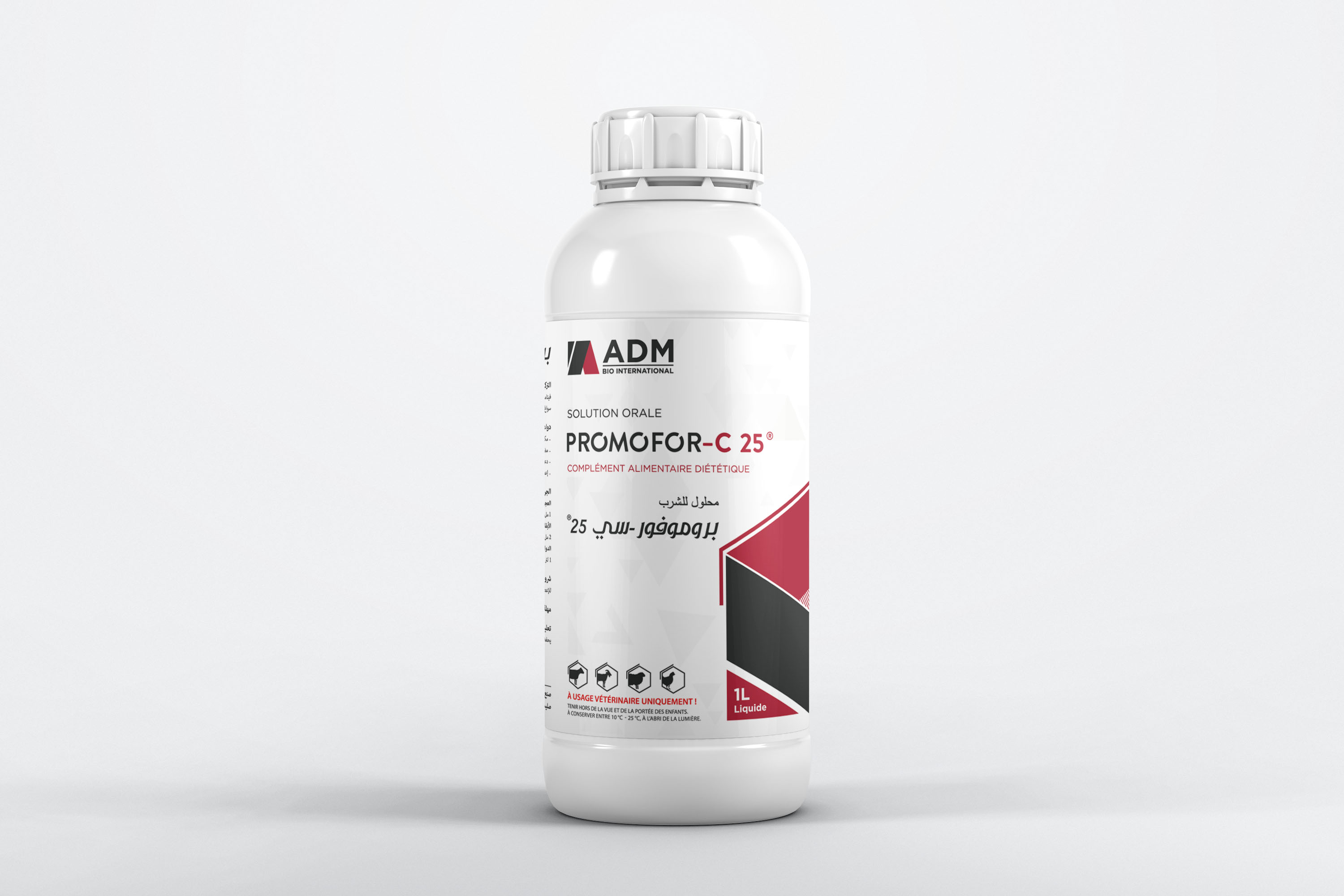 PROMOFOR C 25% - Vitamine C liquide pour animaux